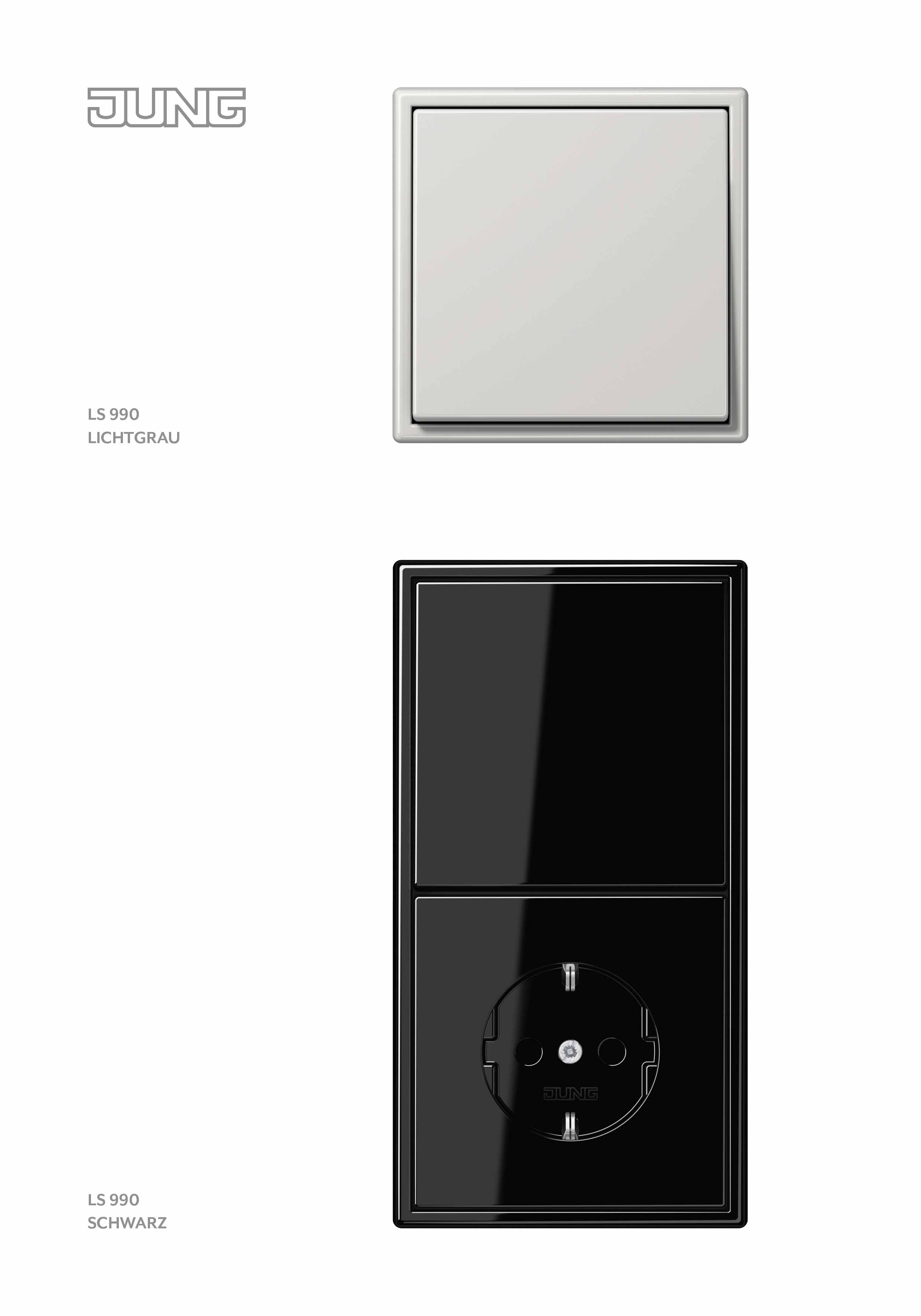 LS 990 · lichtgrau, schwarz LS 990 · lichtgrau, schwarz