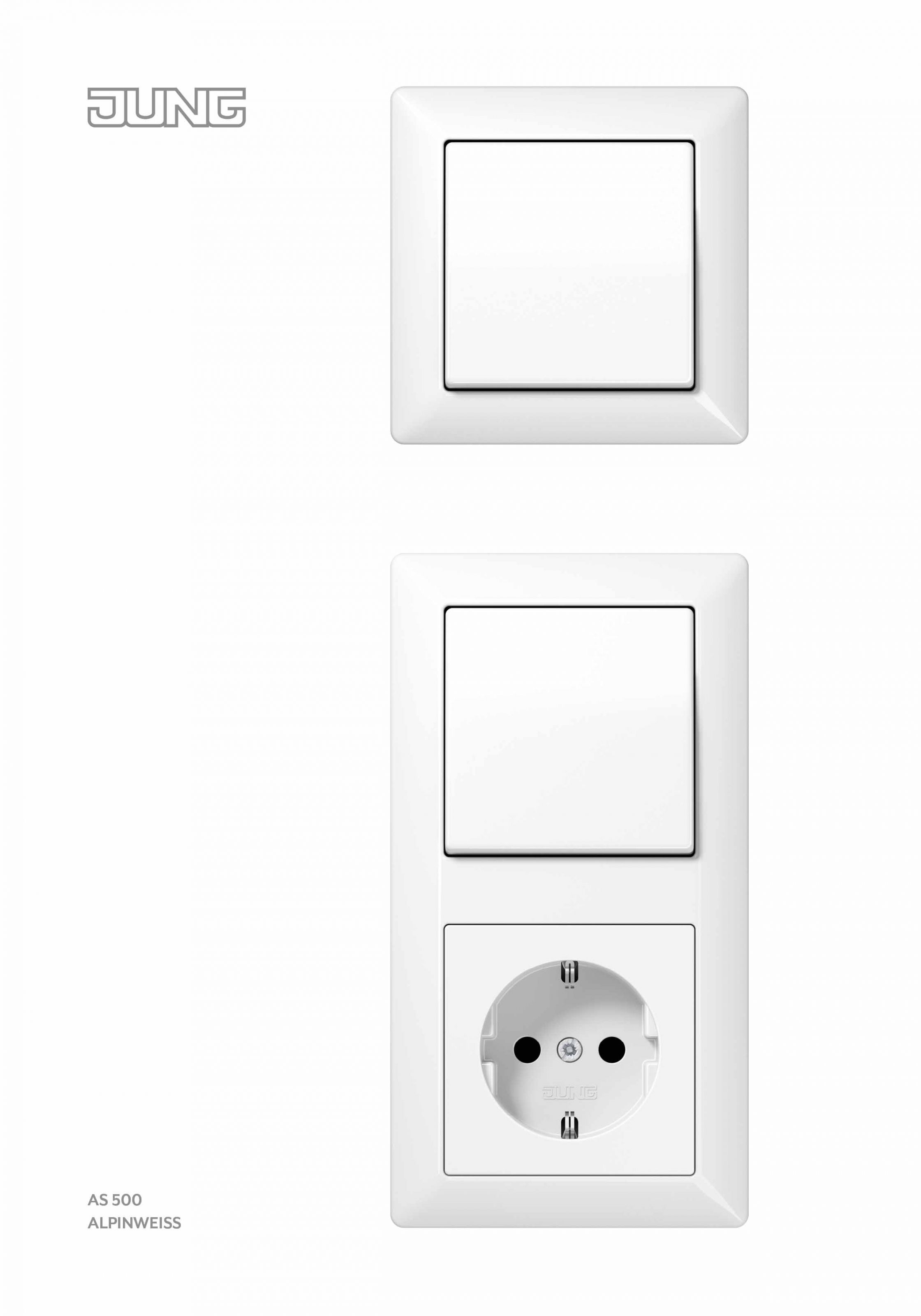 Merten MEG2330-0419 Zentralplatte für SCHUKO-Steckdosen-Einsatz